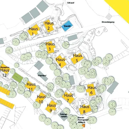 Duenenhaeuser Unserusedomde Ca40qm Mit Parkplatz Direkt Am 7i1 Appartement Ückeritz
