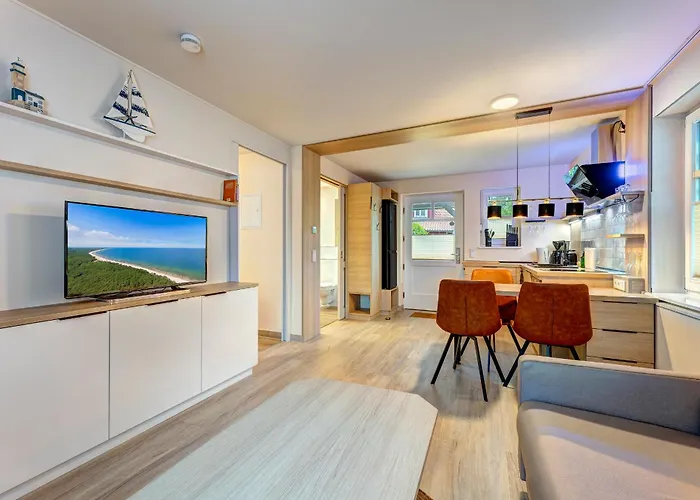 Duenenhaeuser Unserusedomde Ca40qm Mit Parkplatz Direkt Am 7i1 Appartamento Uckeritz