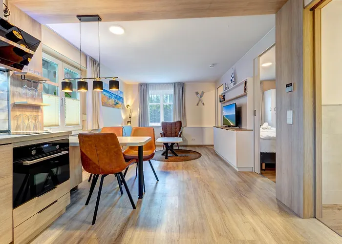 Appartamento Duenenhaeuser Unserusedomde Ca40qm Mit Parkplatz Direkt Am 7i1 Uckeritz